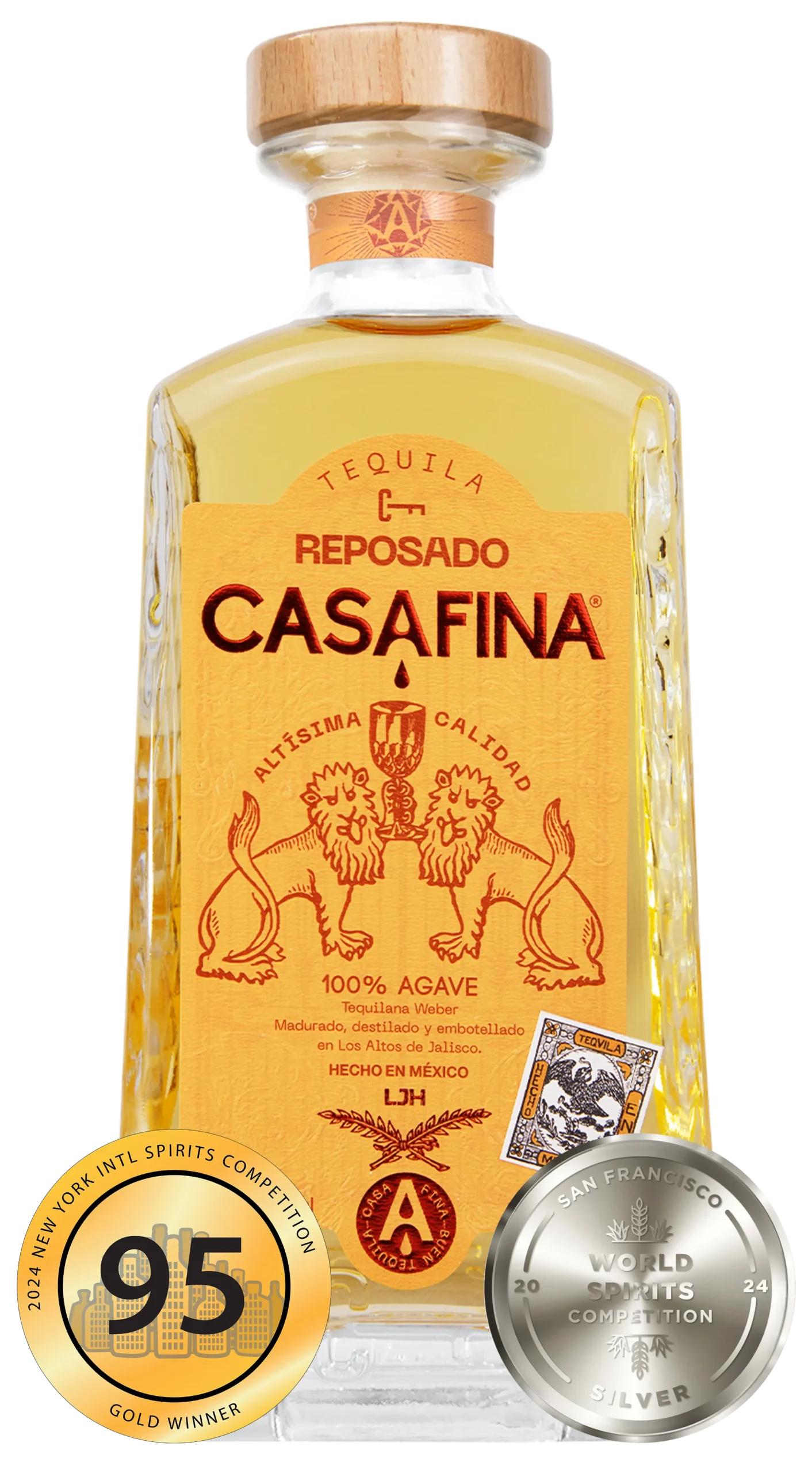 Tequila Reposado Medals